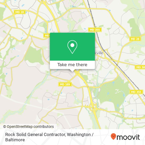 Mapa de Rock Solid General Contractor