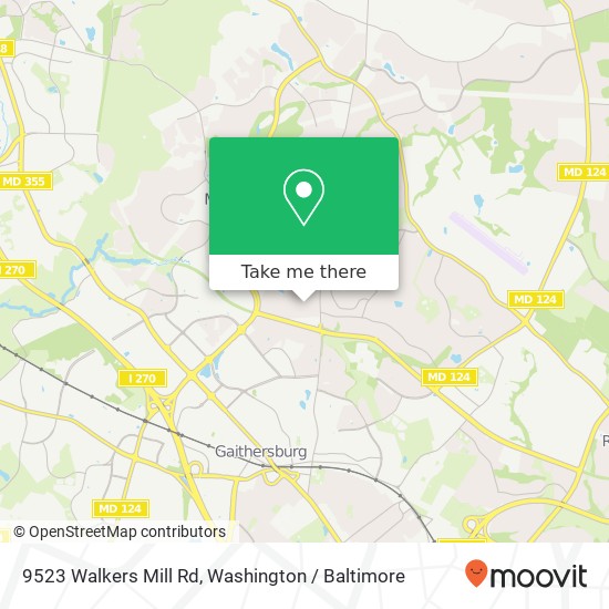 9523 Walkers Mill Rd, Gaithersburg, MD 20877 map