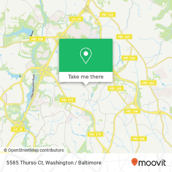 5585 Thurso Ct, Columbia, MD 21045 map