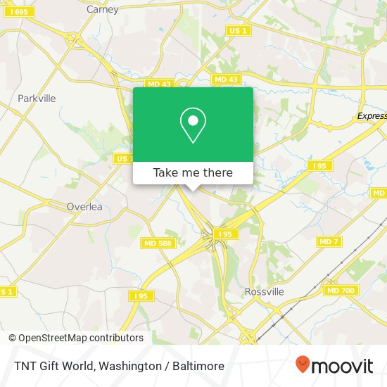 Mapa de TNT Gift World, 37 Leatherwood Pl