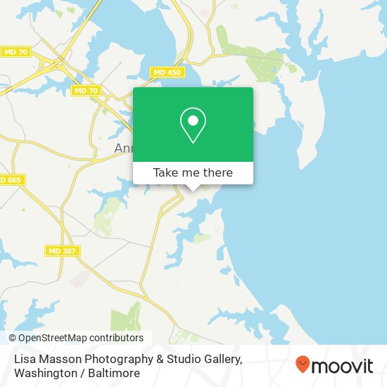 Mapa de Lisa Masson Photography & Studio Gallery
