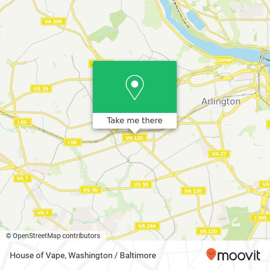 House of Vape, 900 N Taylor St map