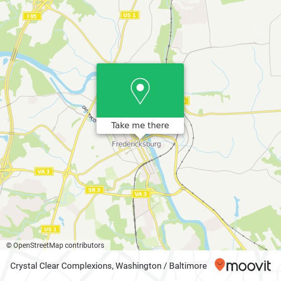 Crystal Clear Complexions, 105 William St map