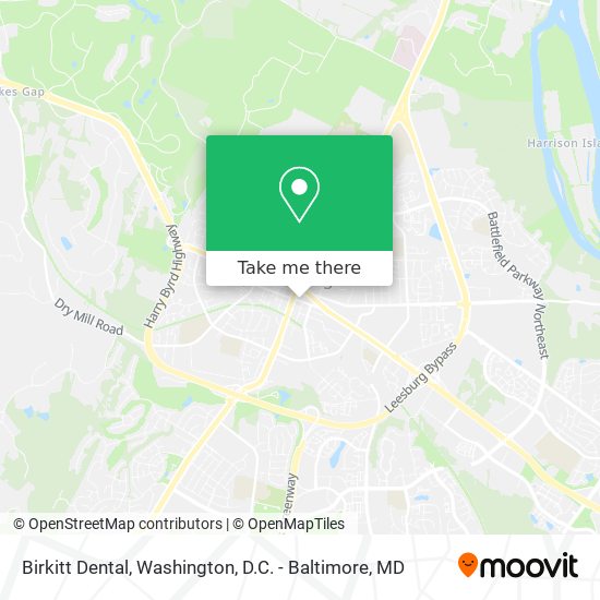 Birkitt Dental map