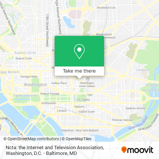 Mapa de Ncta: the Internet and Television Association