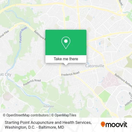 Starting Point Acupuncture and Health Services map