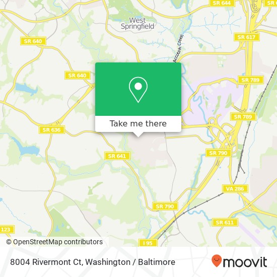 8004 Rivermont Ct, Springfield, VA 22153 map