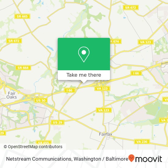 Netstream Communications, 10800 Pine St map