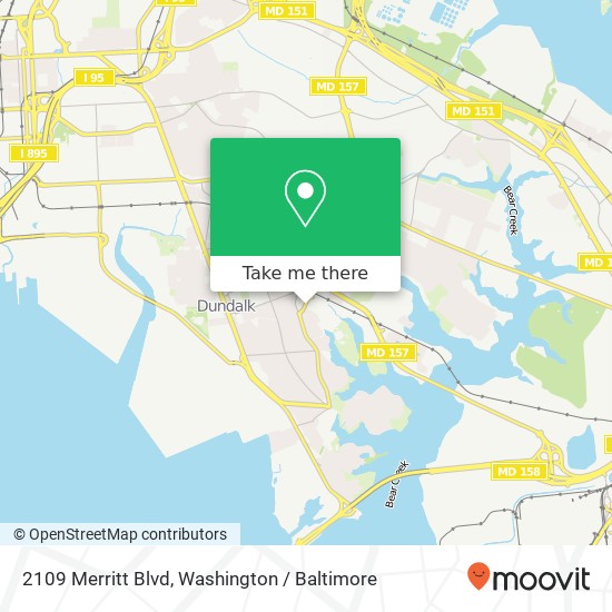 2109 Merritt Blvd, Dundalk, MD 21222 map