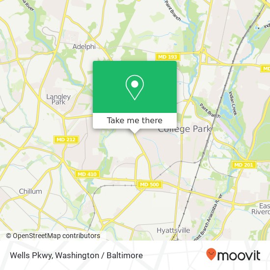 Wells Pkwy, Hyattsville, MD 20782 map