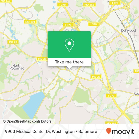 9900 Medical Center Dr, Rockville, MD 20850 map