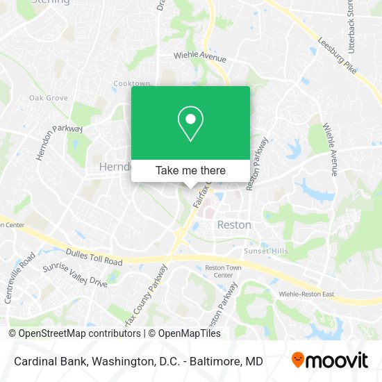 Cardinal Bank map