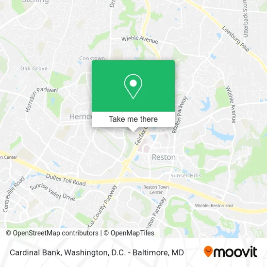 Cardinal Bank map