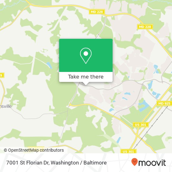 7001 St Florian Dr, Waldorf (SAINT CHARLES), MD 20603 map