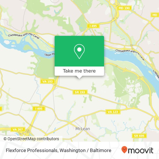 Mapa de Flexforce Professionals, 818 Clinton Pl
