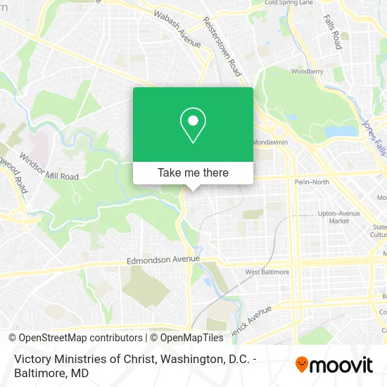 Victory Ministries of Christ map