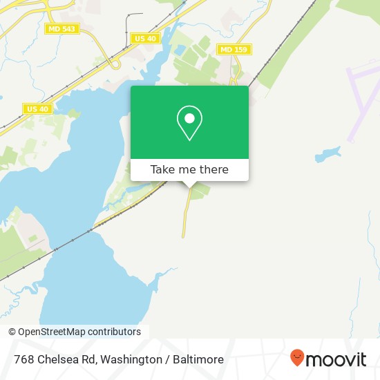 768 Chelsea Rd, Aberdeen, MD 21001 map