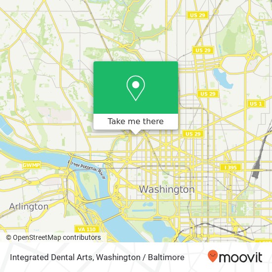 Integrated Dental Arts, 1426 21st St NW map
