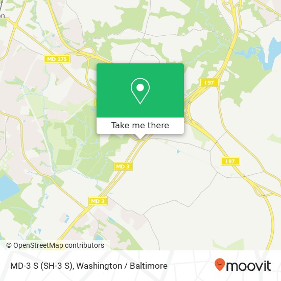 MD-3 S (SH-3 S), Millersville, MD 21108 map