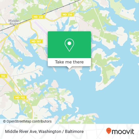 Middle River Ave, Middle River, MD 21220 map