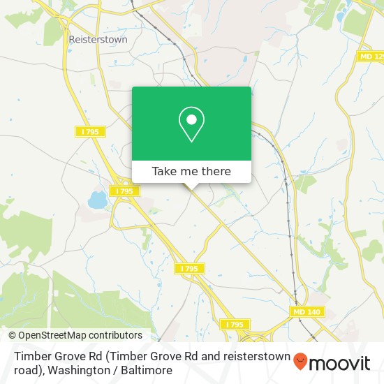Timber Grove Rd (Timber Grove Rd and reisterstown road), Reisterstown, MD 21136 map