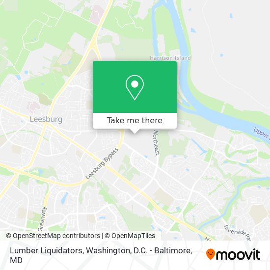 Lumber Liquidators map