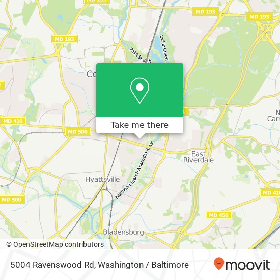 5004 Ravenswood Rd, Riverdale, MD 20737 map