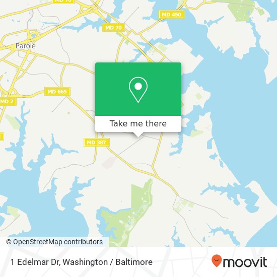 1 Edelmar Dr, Annapolis, MD 21403 map