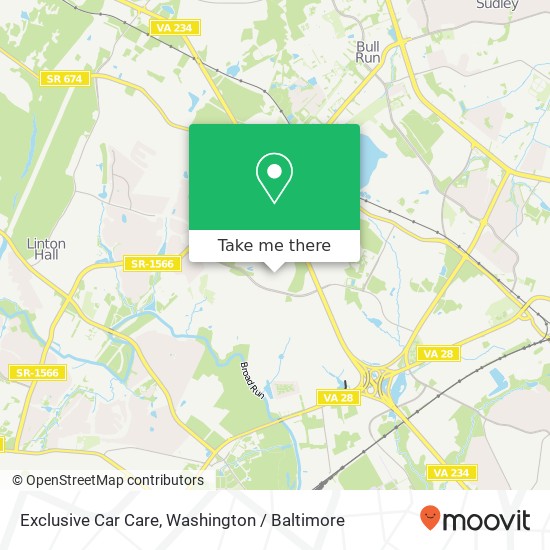 Mapa de Exclusive Car Care, 9349 Mike Garcia Dr