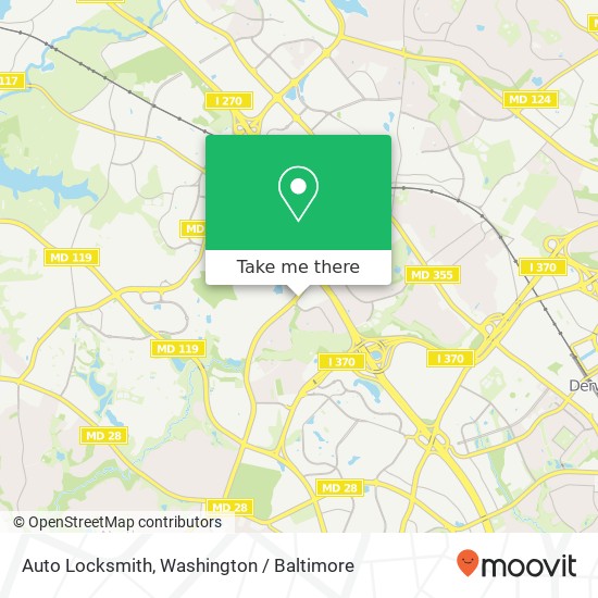 Auto Locksmith, 323 Muddy Branch Rd map