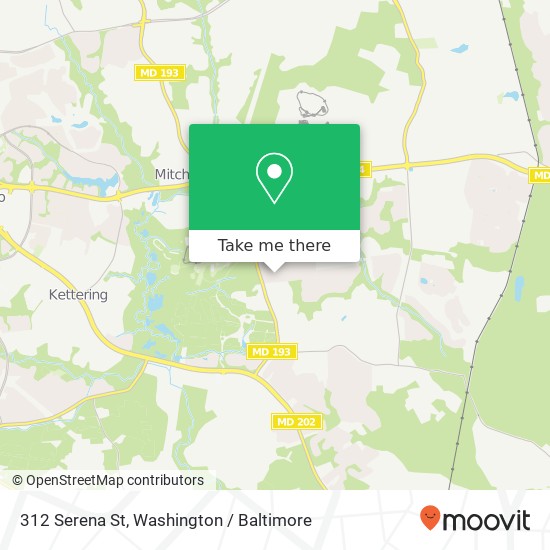 312 Serena St, Upper Marlboro (UPPER MARLBORO), MD 20774 map