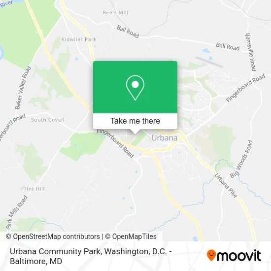Mapa de Urbana Community Park