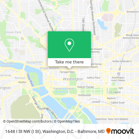 1648 I St NW map