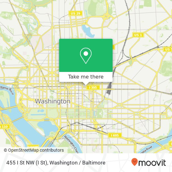 455 I St NW (I St), Washington, DC 20001 map