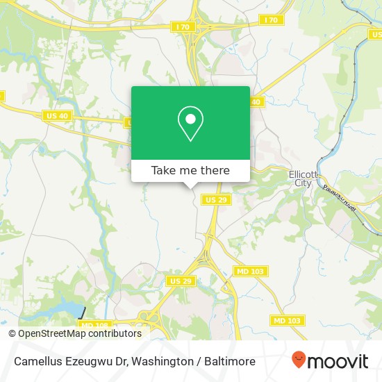 Mapa de Camellus Ezeugwu Dr, 3906 Saint Johns Ln