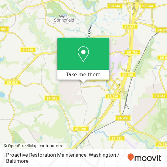 Mapa de Proactive Restoration Maintenance, 7666 Fullerton Rd