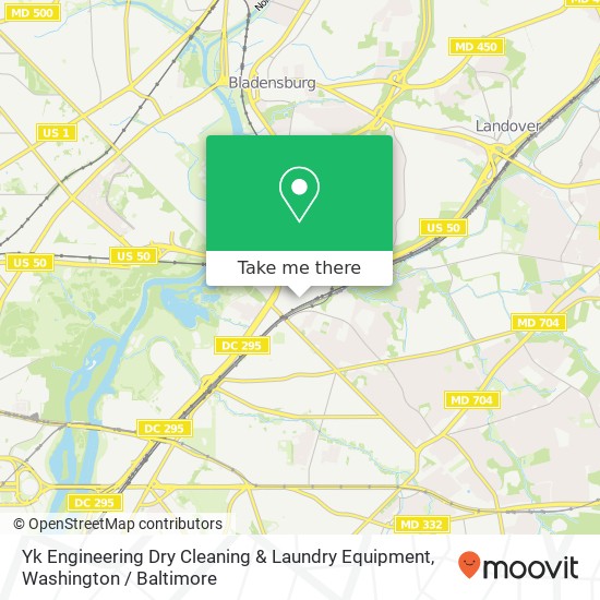 Yk Engineering Dry Cleaning & Laundry Equipment, 1797 Olive St map