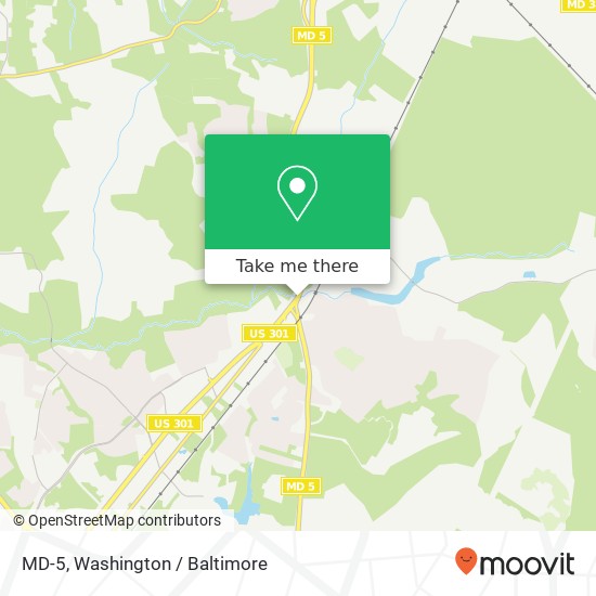 MD-5, Waldorf, MD 20601 map