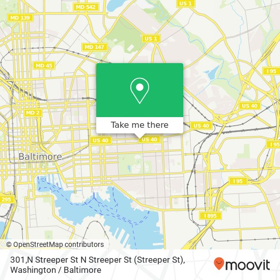 301,N Streeper St N Streeper St (Streeper St), Baltimore, MD 21224 map