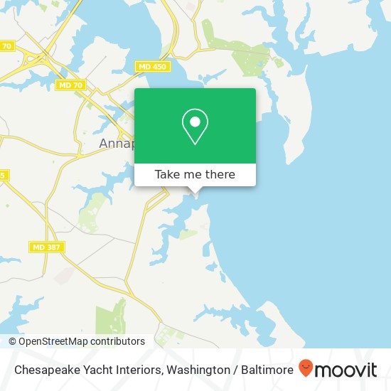 Chesapeake Yacht Interiors, 720 2nd St map