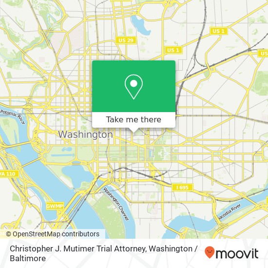 Christopher J. Mutimer Trial Attorney, 406 5th St NW map