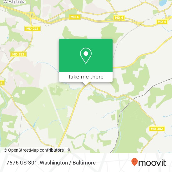 7676 US-301, Upper Marlboro, MD 20772 map