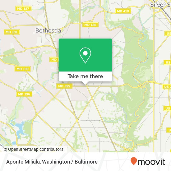 Mapa de Aponte Miliala, 5402 Connecticut Ave NW