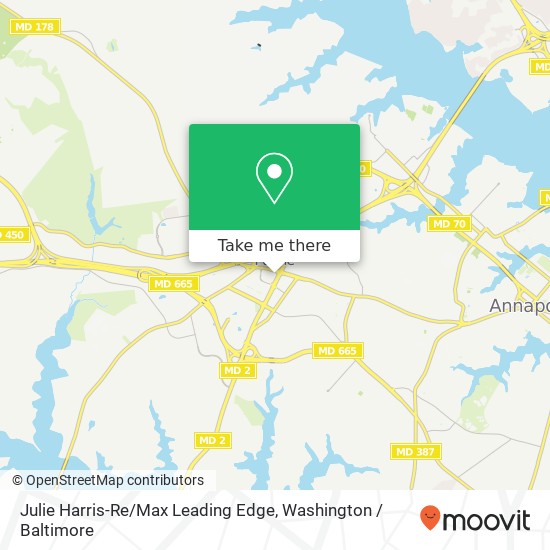 Mapa de Julie Harris-Re / Max Leading Edge, 2049 West St