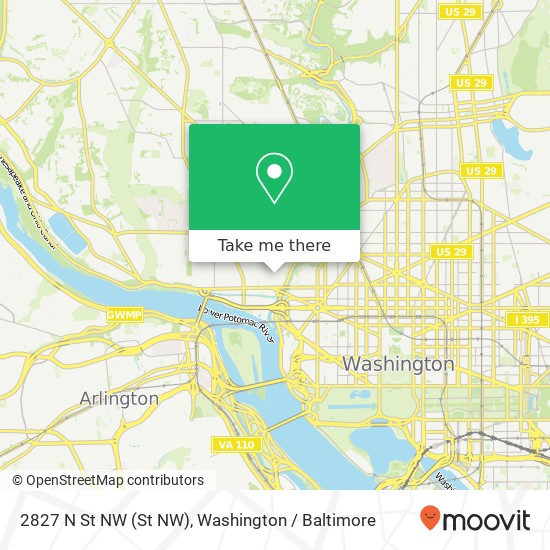 2827 N St NW (St NW), Washington, DC 20007 map