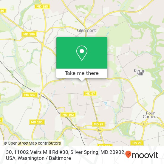 30, 11002 Veirs Mill Rd #30, Silver Spring, MD 20902, USA map