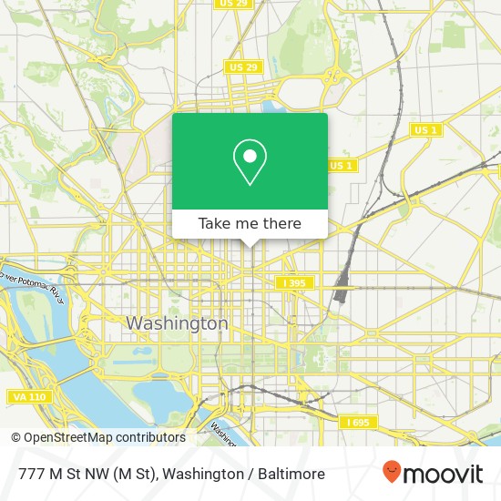 777 M St NW (M St), Washington, DC 20001 map