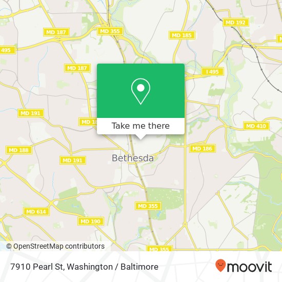7910 Pearl St, Bethesda, MD 20814 map
