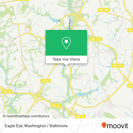 Mapa de Eagle Eye, 6350 Stevens Forest Rd