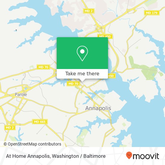 At Home Annapolis, 24 Annapolis St map